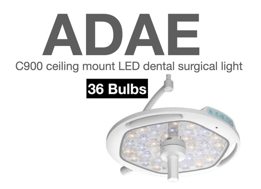ADAE C900 ceiling mount LED dental surgical light (36 bulbs)