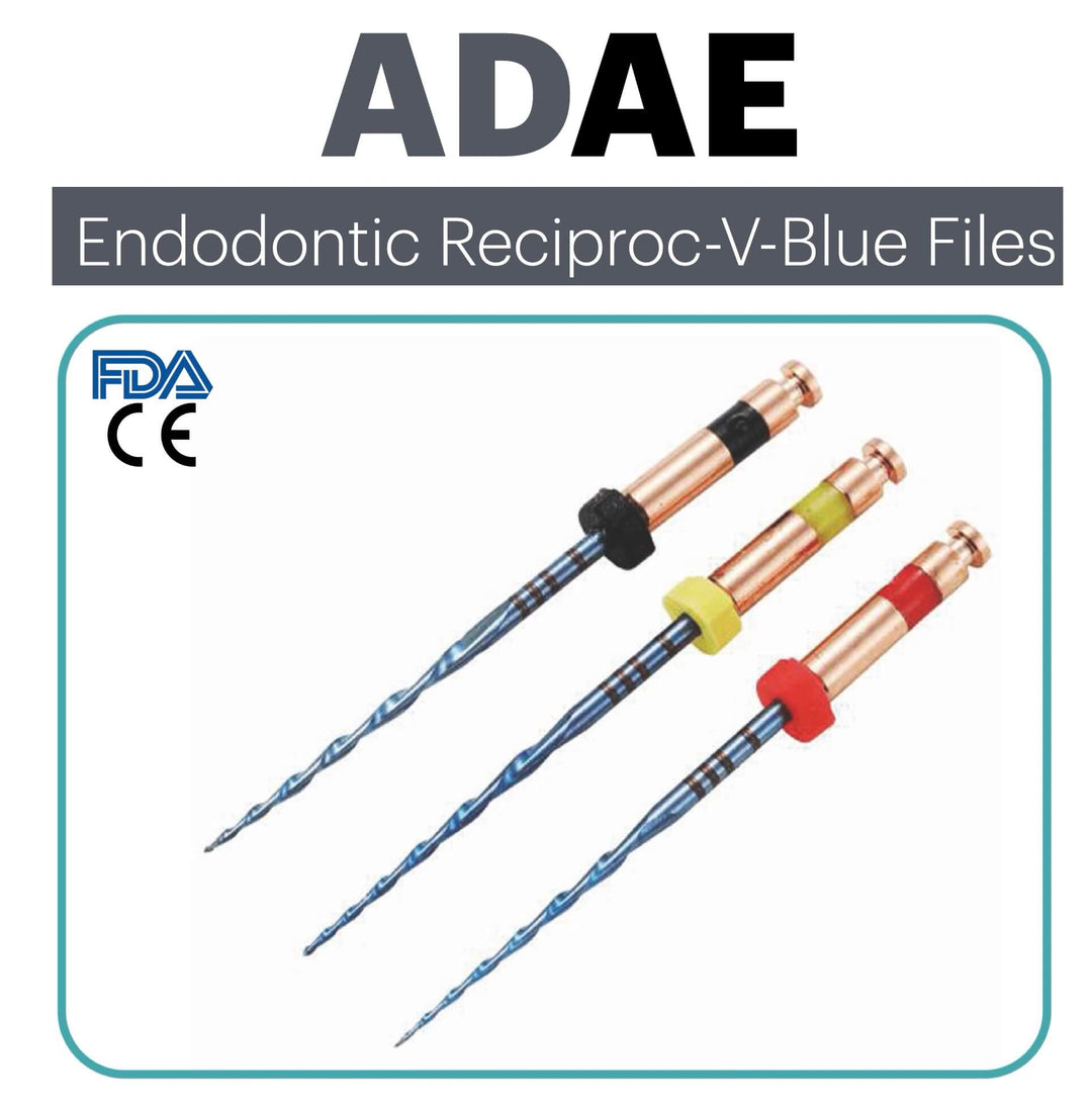 ADAE Reciproc-V-Blue endodontic files