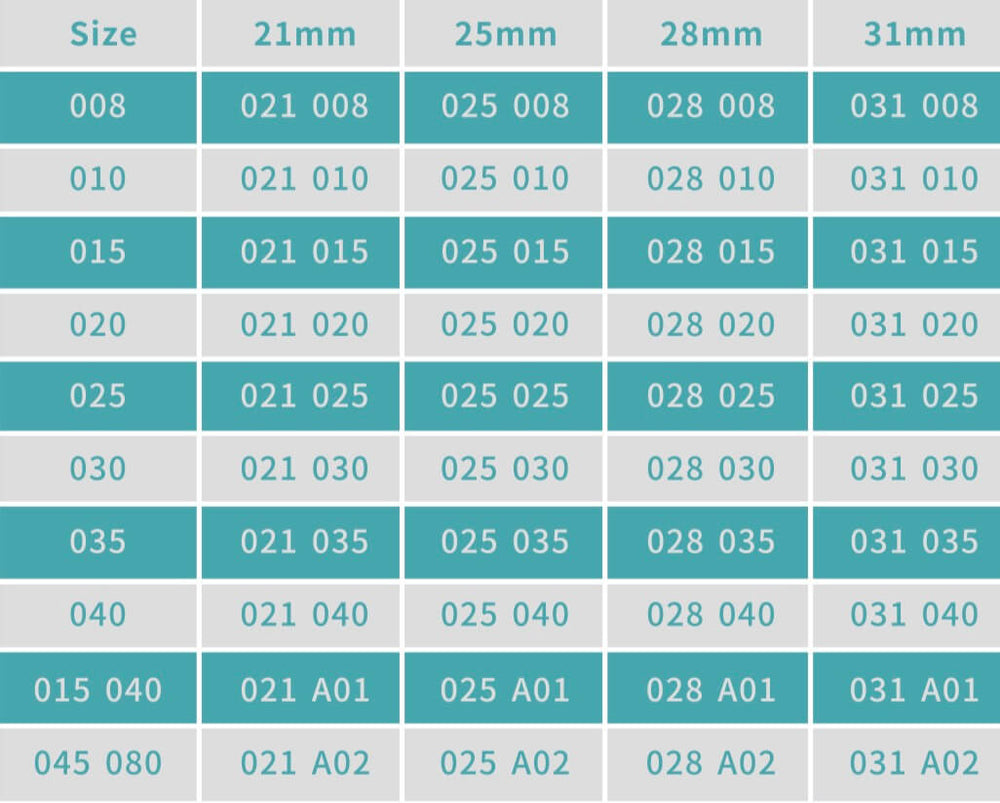 ADAE Endodontic SS H files