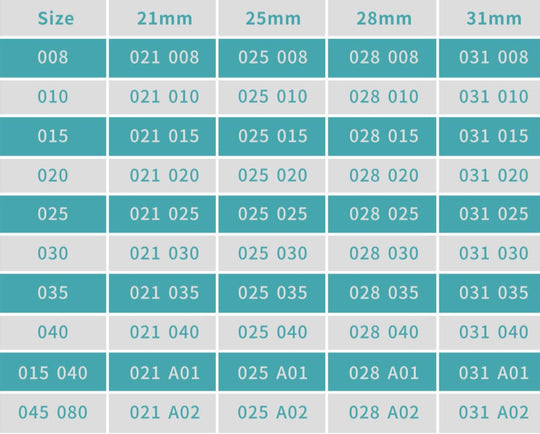 ADAE Endodontic SS H files