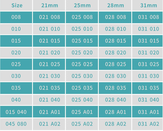 ADAE Endodontic SS K Files