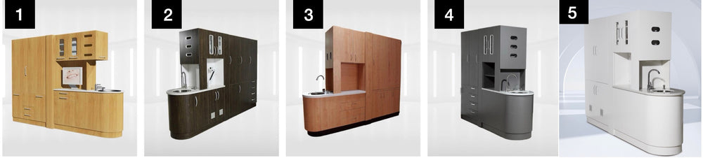 ADAE L4 dental cabinet