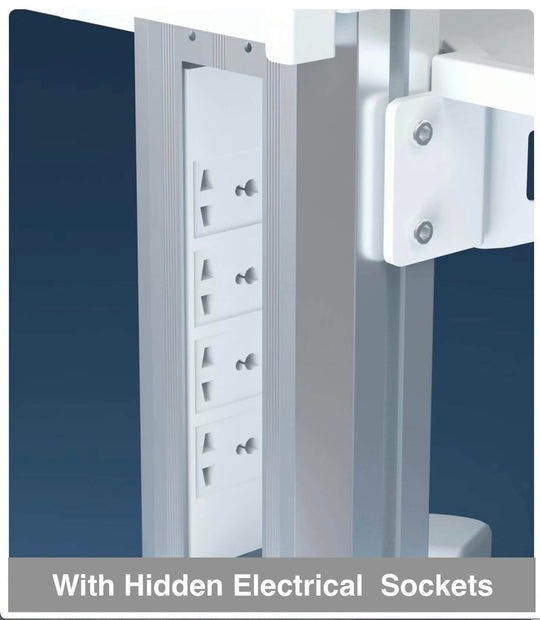 ADAE Pro 1 dental trolley for intraoral scanners and desktop computers