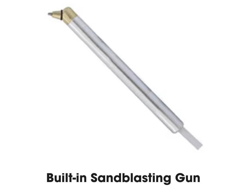 ADAE V1 shadowless mobile dental sandblaster with dust collector and micromotor (New Release)