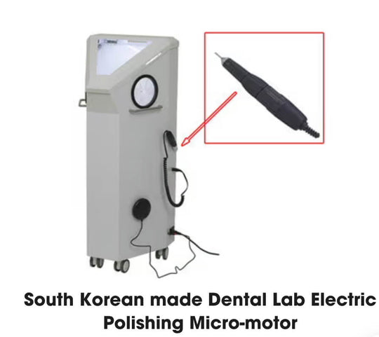 ADAE V1 shadowless mobile dental sandblaster with dust collector and micromotor (New Release)