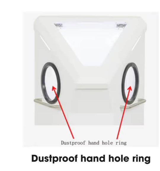 ADAE V1 shadowless mobile dental sandblaster with dust collector and micromotor (New Release)