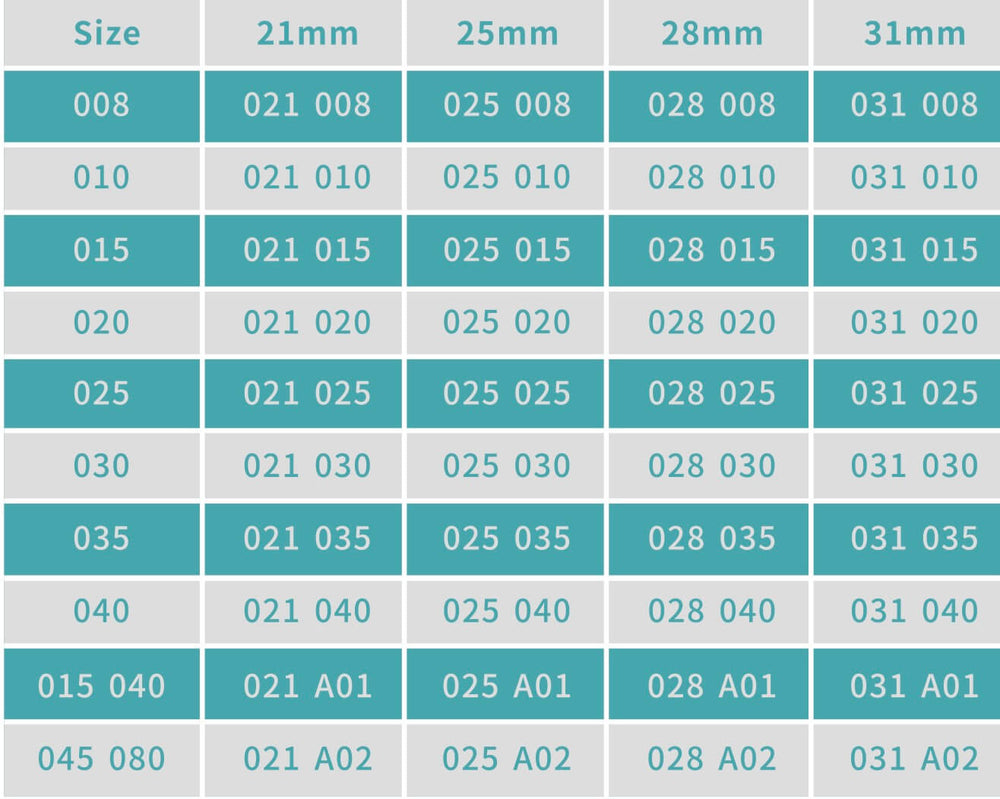 ADAE Endodontic NT H Files