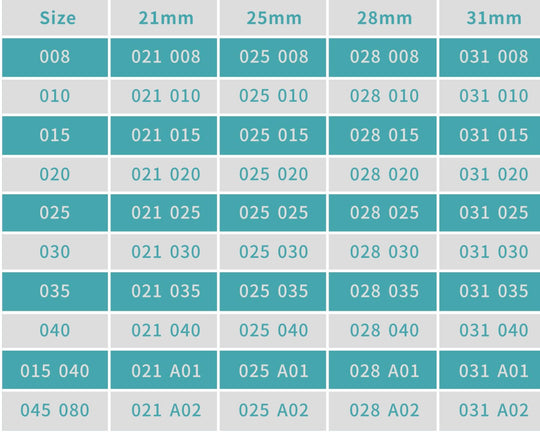 ADAE Endodontic NT H Files