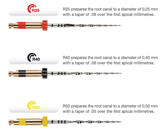 ADAE Endodontic Reciproc-V-Silver files