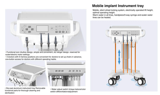 ADAE M1 Dental Implant chair-New release
