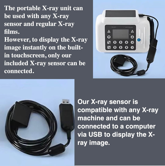 ADAE Pro dental portable X-ray machine with X-ray sensor-New release