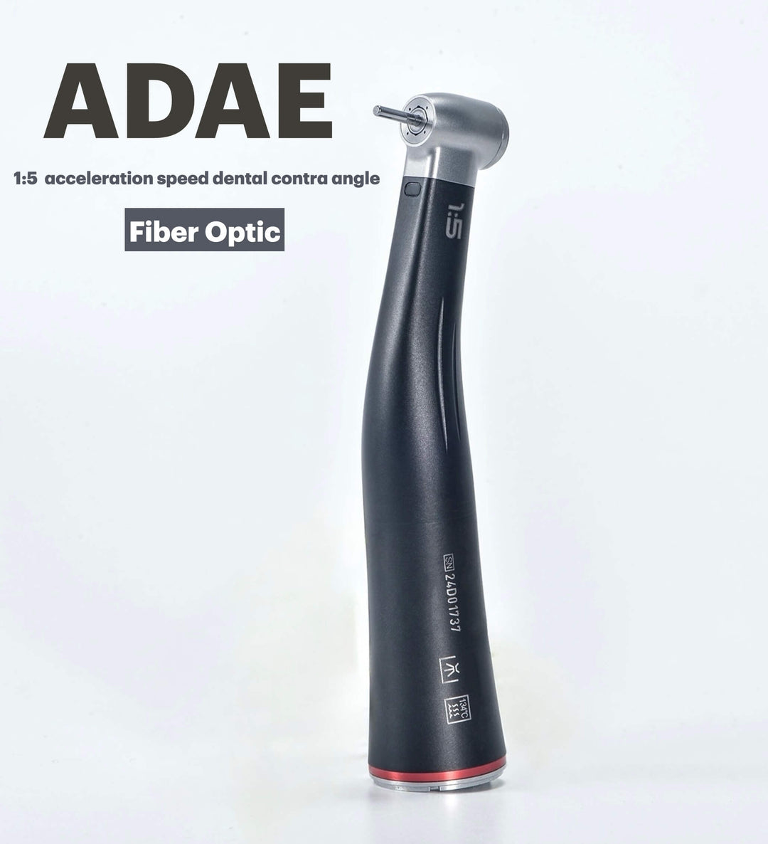 ADAE 1:5 acceleration speed dental contra angle (LED fiber optic)