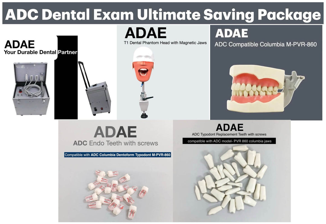 ADC dental exam ultimate saving package