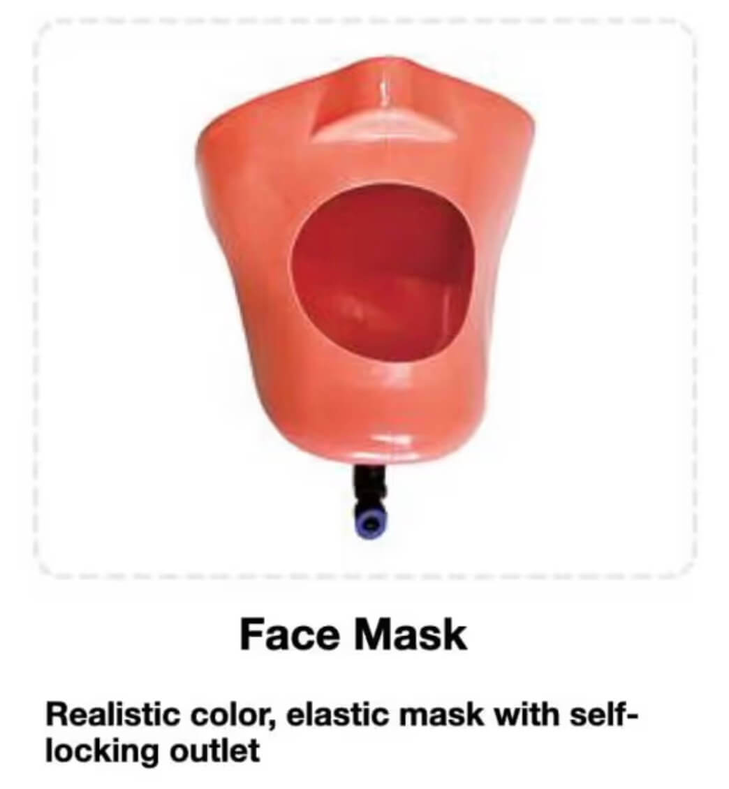 ADAE AD1 torso dental manikin phantom head(Bench mount)