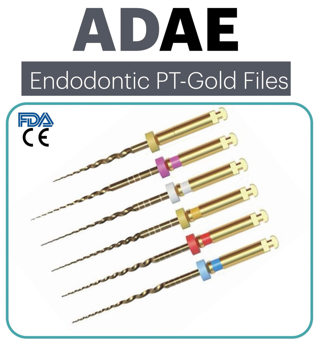 ADAE Endodontic PT-Gold Files