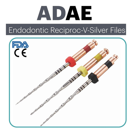 ADAE Endodontic Reciproc-V-Silver files