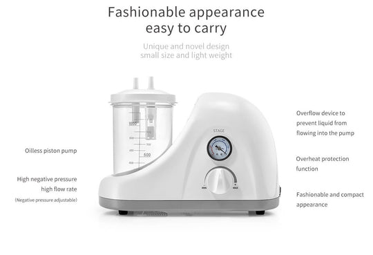 ADAE AD-1 portable dental suction unit