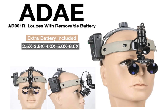 ADAE AD001R dental loupes