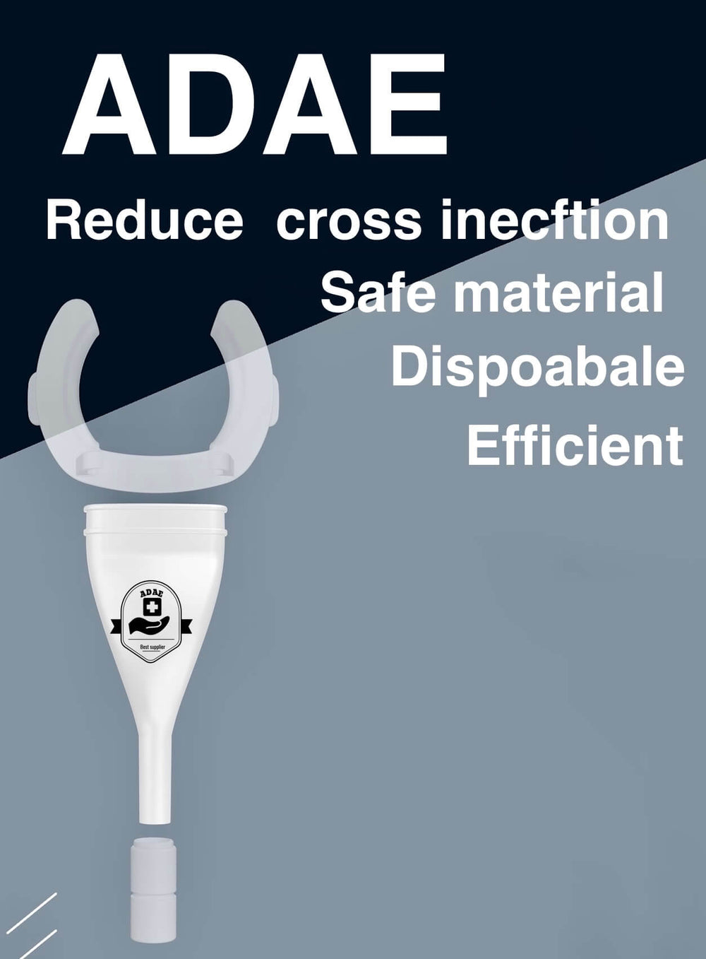 Coxo mouth opener with aerosol suction