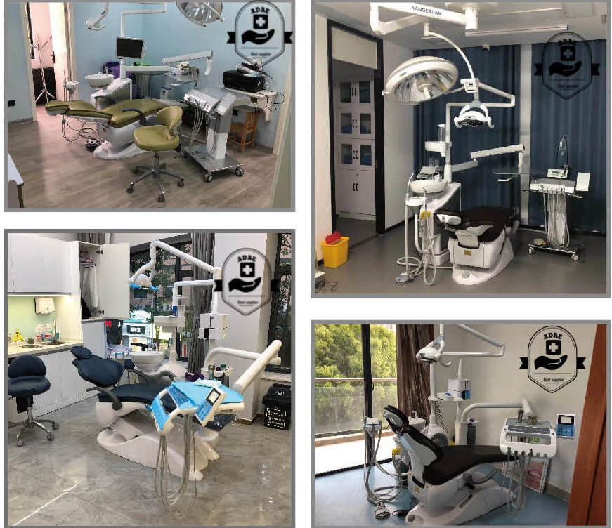 ADAE L40 dental unit with trinity disinfection system