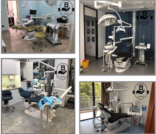 ADAE L40 dental unit with trinity disinfection system