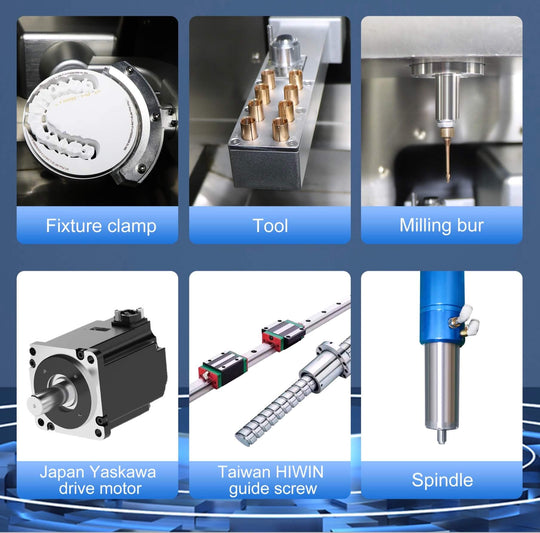 ADAE iMini M1 dental milling unit-5 Axis (Dry Milling)
