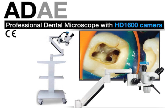 ADAE professional dental microscope with HD1600 Upgraded version
