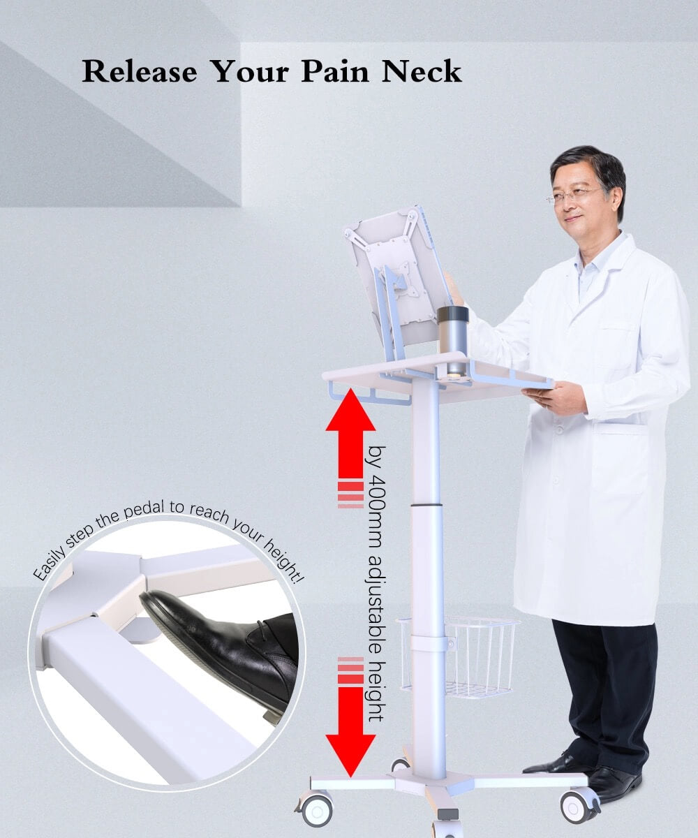 ADAE gas spring dental cart