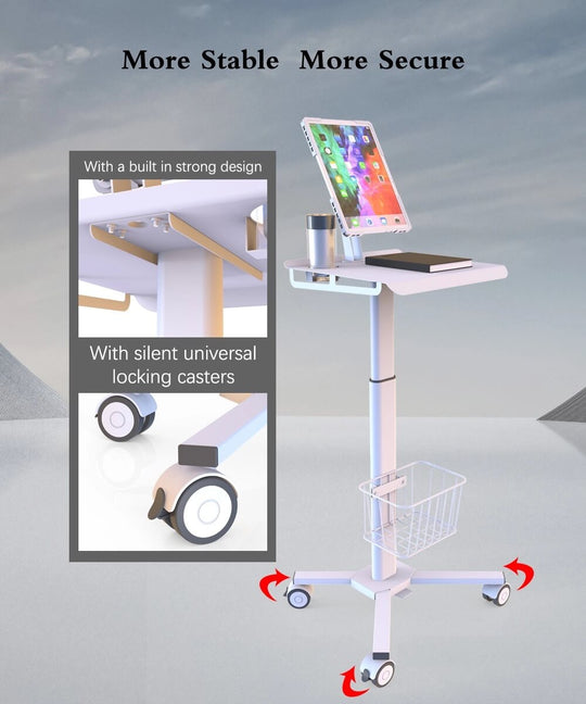 ADAE gas spring dental cart