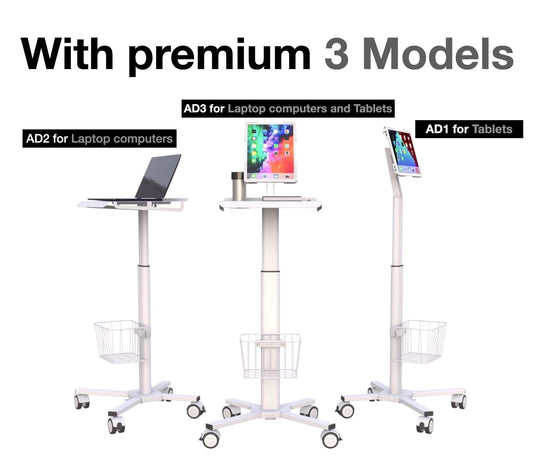 ADAE gas spring dental cart