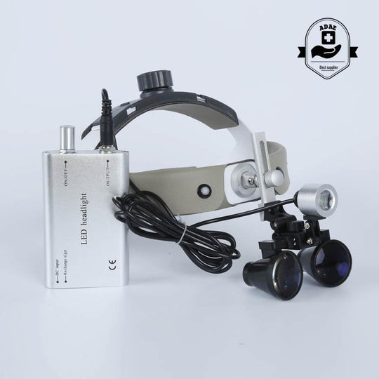 AD009 dental loupes ( with battery and LED) - ADAE Dental Online Store