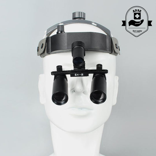AD011 dental loupes with built in battery and LED - ADAE Dental Online Store