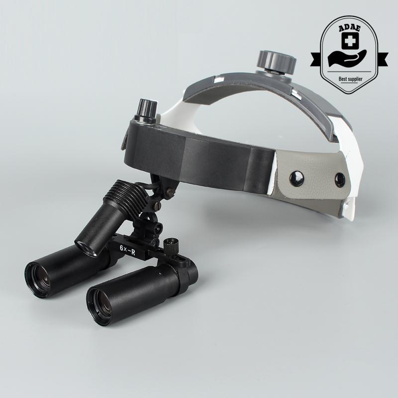 AD011 dental loupes with built in battery and LED - ADAE Dental Online Store