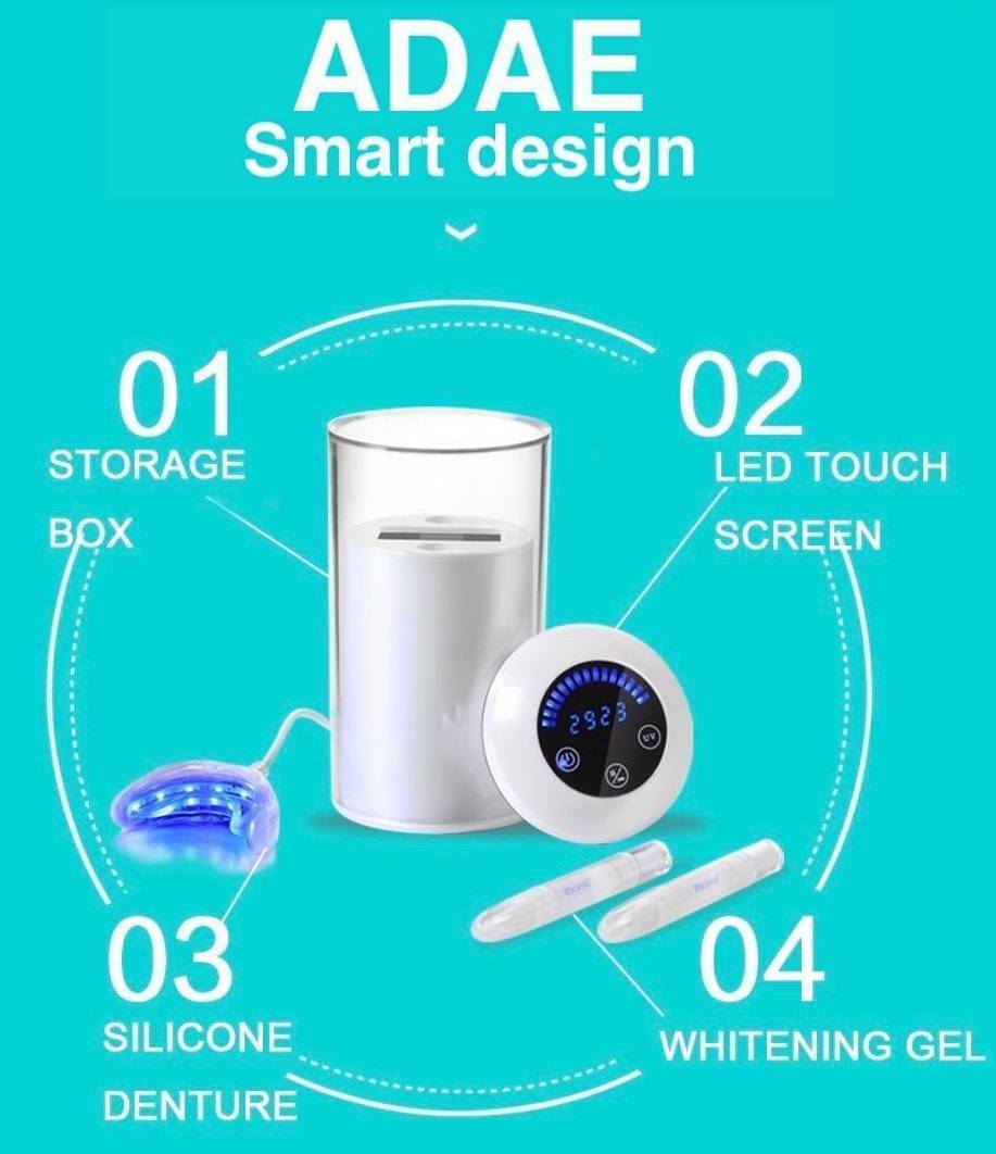 ADAE Smart teeth whitening kit with UV light - ADAE Dental Online Store