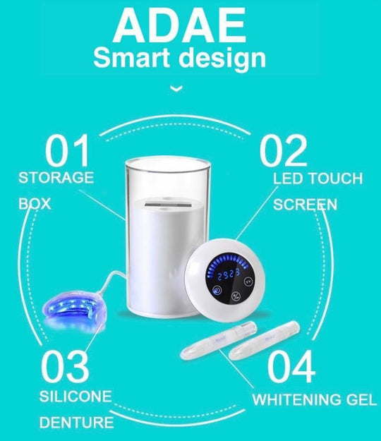 ADAE Smart teeth whitening kit with UV light - ADAE Dental Online Store
