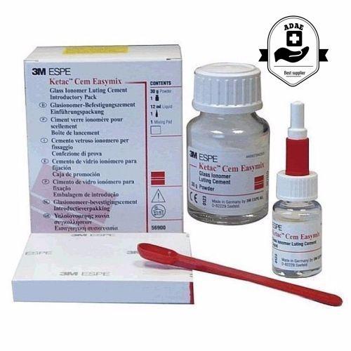 Ketac™ Cem Easymix Glass Ionomer Luting Cement triple pack - ADAE Dental Online Store