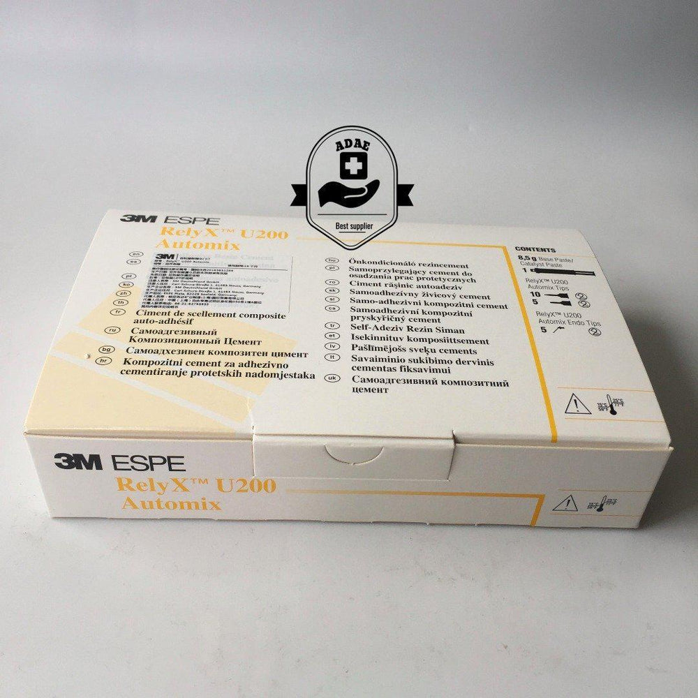 (price for 2 packages)RelyX™ U200 Automix – Syringe Self-Adhesive Resin Cement - ADAE Dental Online Store