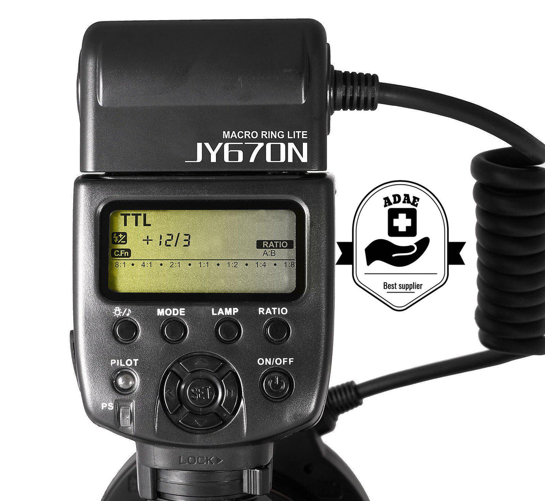 TTL Micro Ring Flash Compatible With (Nikon and Canon) - ADAE Dental Online Store