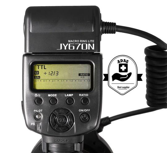 TTL Micro Ring Flash Compatible With (Nikon and Canon) - ADAE Dental Online Store
