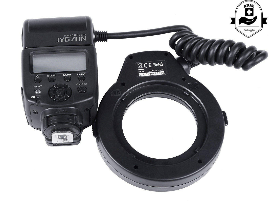 TTL Micro Ring Flash Compatible With (Nikon and Canon) - ADAE Dental Online Store