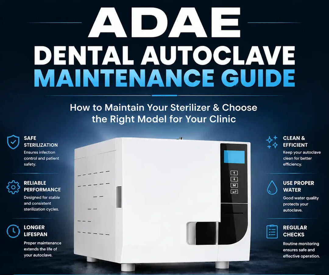 Dental Autoclave Maintenance Guide: How to Maintain Your Sterilizer & Choose the Right Model for Your Clinic