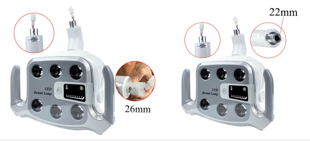 ADAE A1 shadowless LED dental chair operating lamp