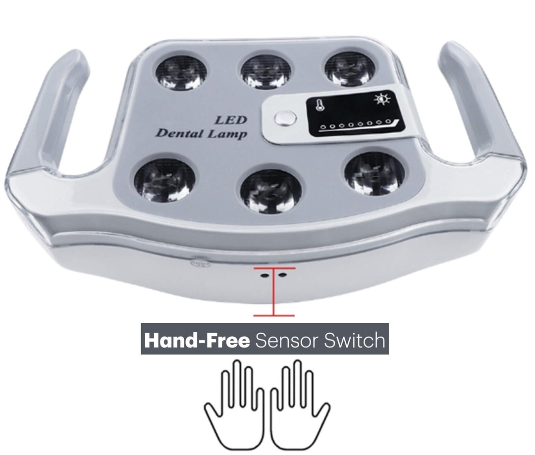 ADAE A1 shadowless LED dental chair operating lamp