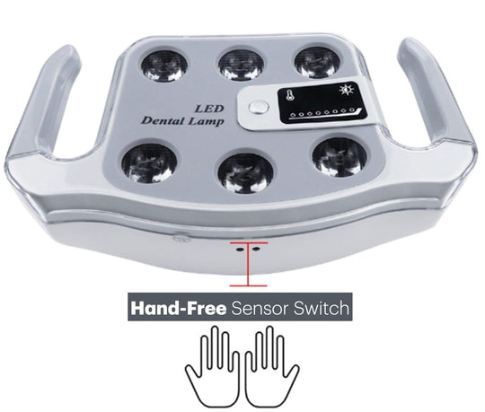 ADAE A1 shadowless LED dental chair operating lamp