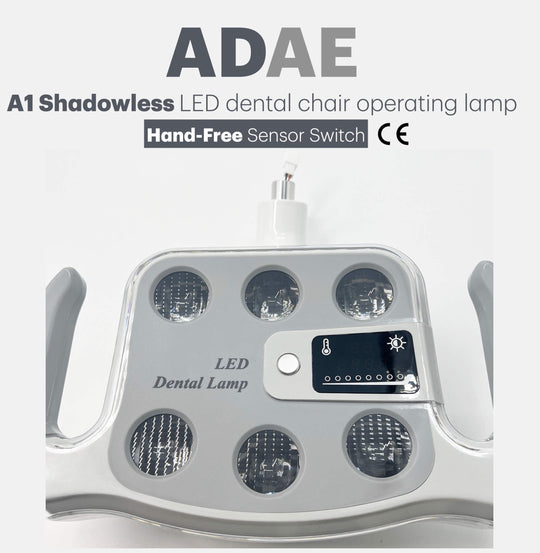 ADAE A1 shadowless LED dental chair operating lamp
