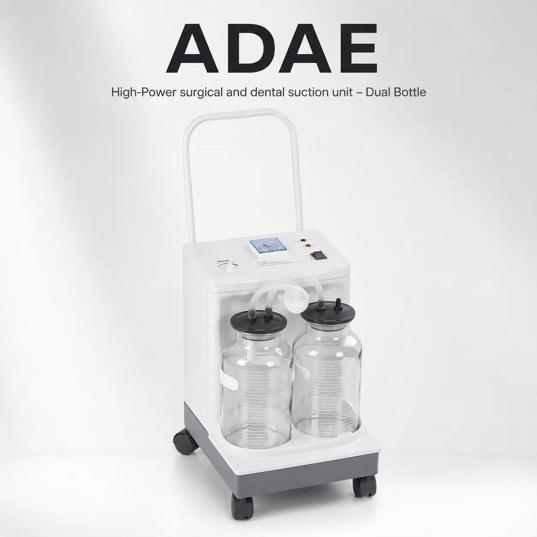 ADAE High-Power surgical  and dental suction unit – Dual Bottle (New release)
