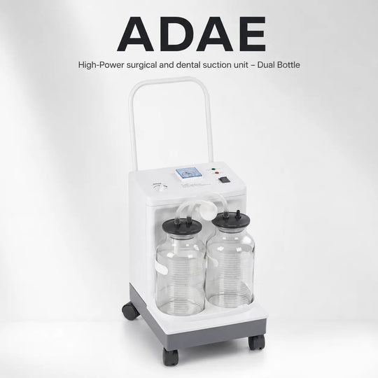 ADAE High-Power surgical  and dental suction unit – Dual Bottle (New release)