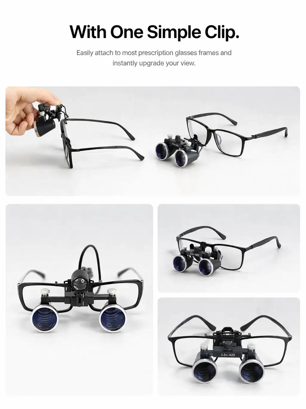 ADAE New generation AD014 dental loupes