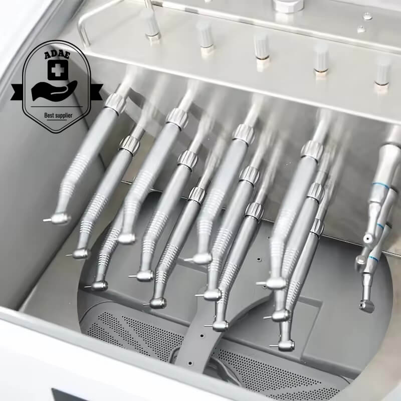 ADAE Pro dental handpiece cleaning and maintenance unit