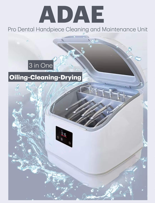 ADAE Pro dental handpiece cleaning and maintenance unit